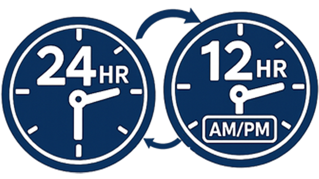 24 to 12 hr